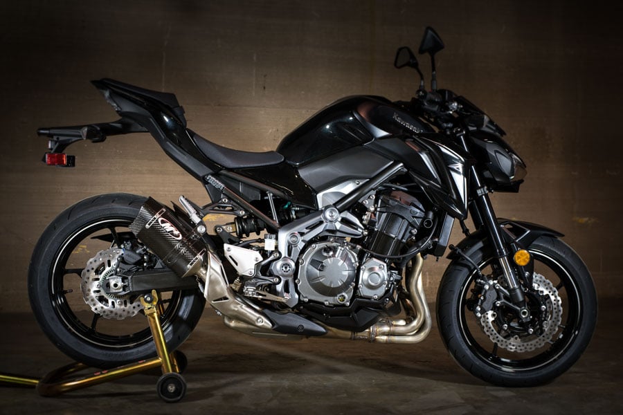 M4 Exhaust 2017-2026 Kawasaki Z900 Slip-On