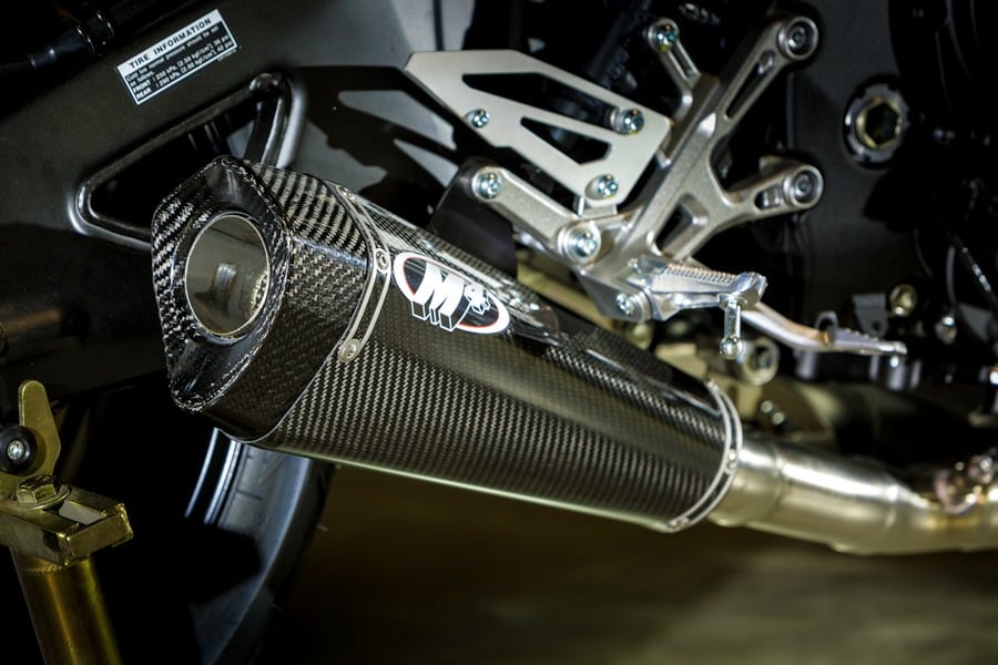 M4 Exhaust 2017-2026 Yamaha FZ-10/MT-10 Slip-On X Model Carbon