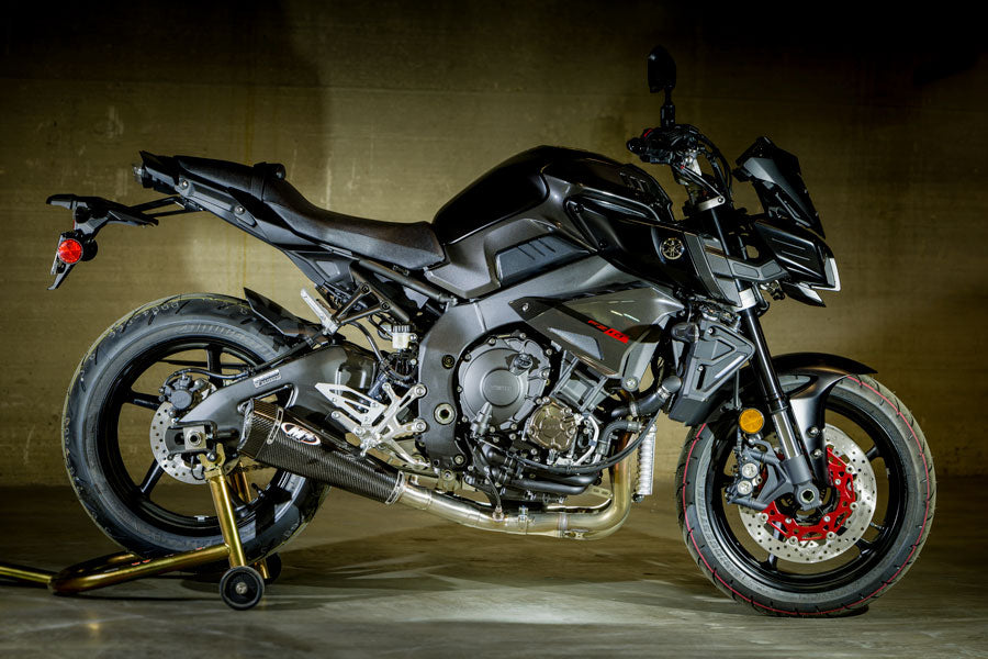 M4 Exhaust 2017-2026 Yamaha FZ-10/MT-10 Slip-On X Model Carbon