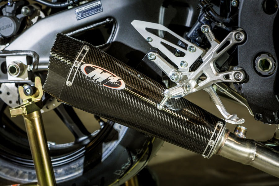 M4 Exhaust 2017-2026 Yamaha FZ-10/MT-10 Slip-On X Model Carbon