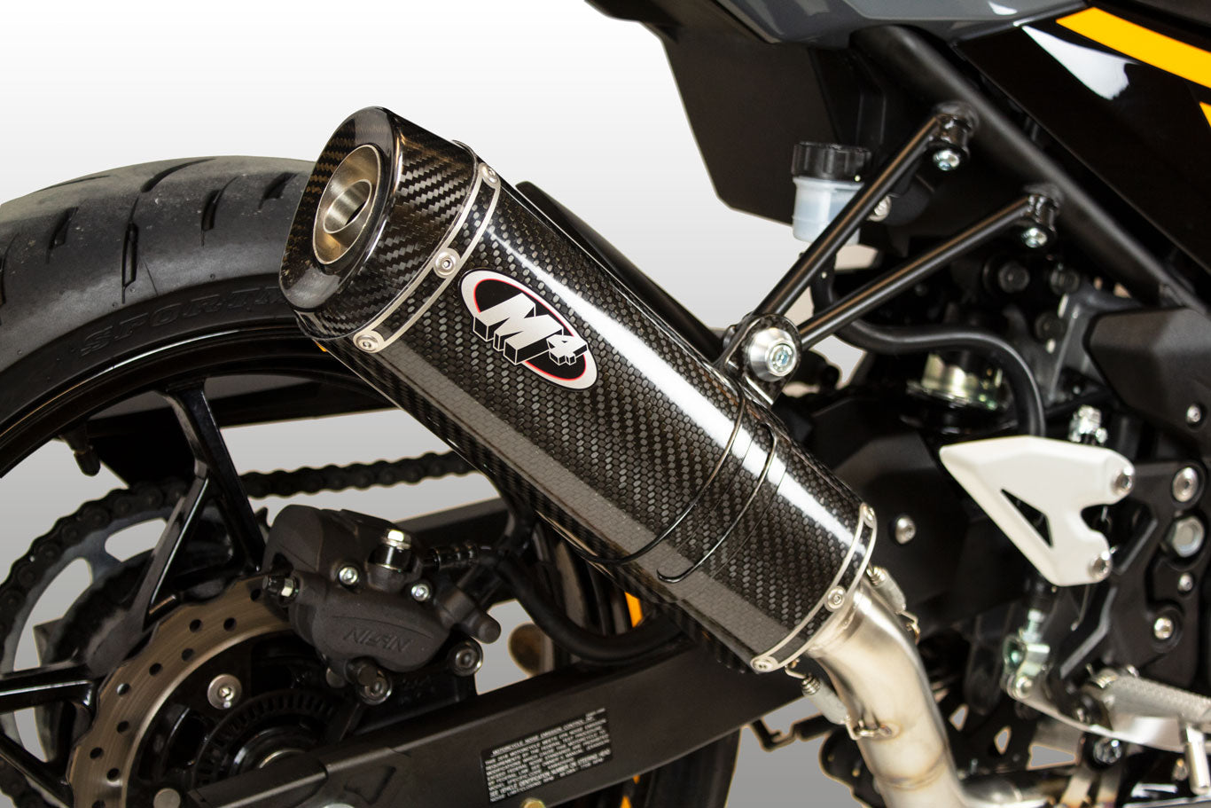 M4 Exhaust 2018-2026 Kawasaki Ninja 400/500/Z Full System