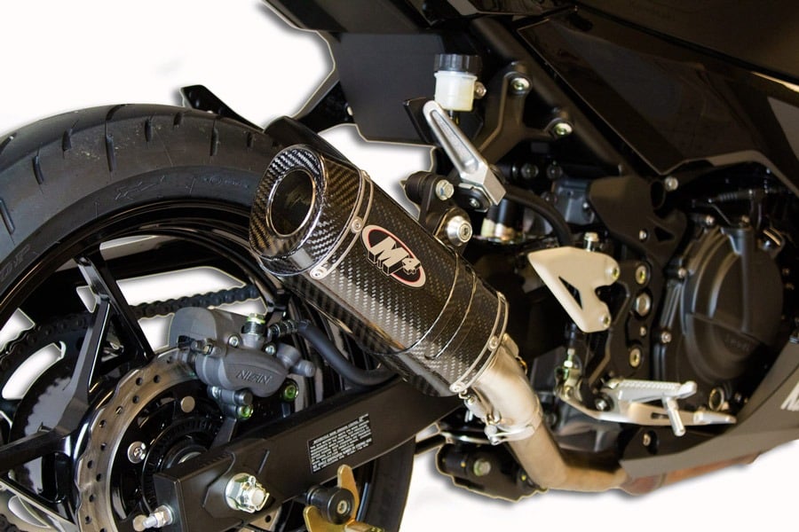 M4 Exhaust 2018-2026 Kawasaki Ninja 400/500/Z Slip-On
