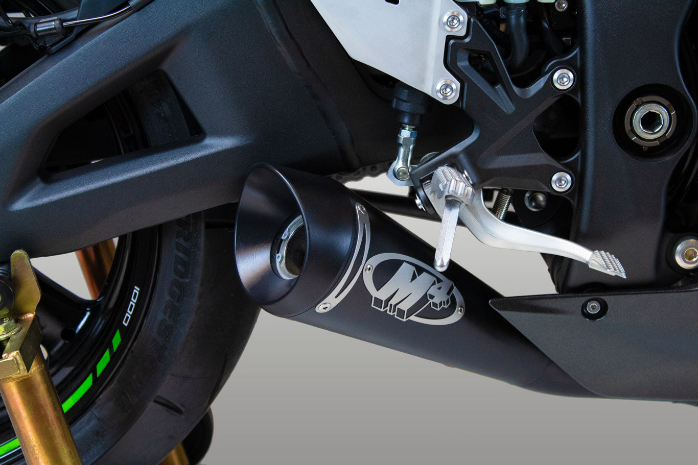 M4 Exhaust 2021-2026 Kawasaki ZX-10R Slip-On GP19