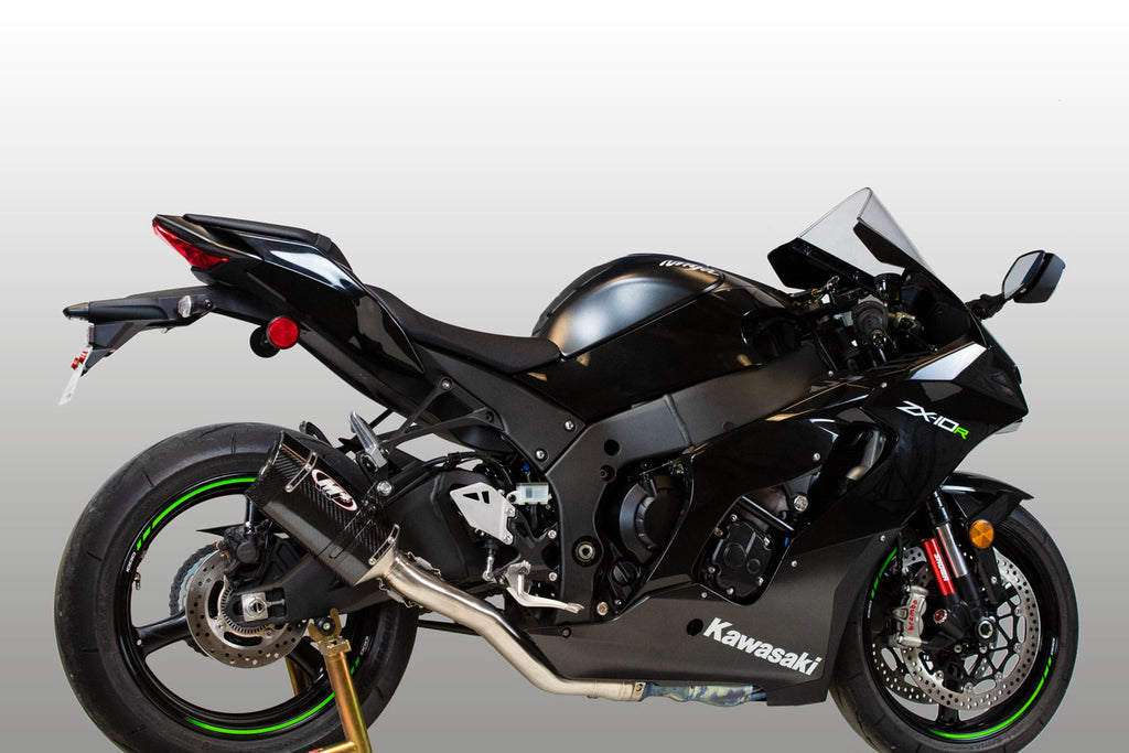 M4 Exhaust 2021-2026 Kawasaki ZX-10R Slip-On Tech1