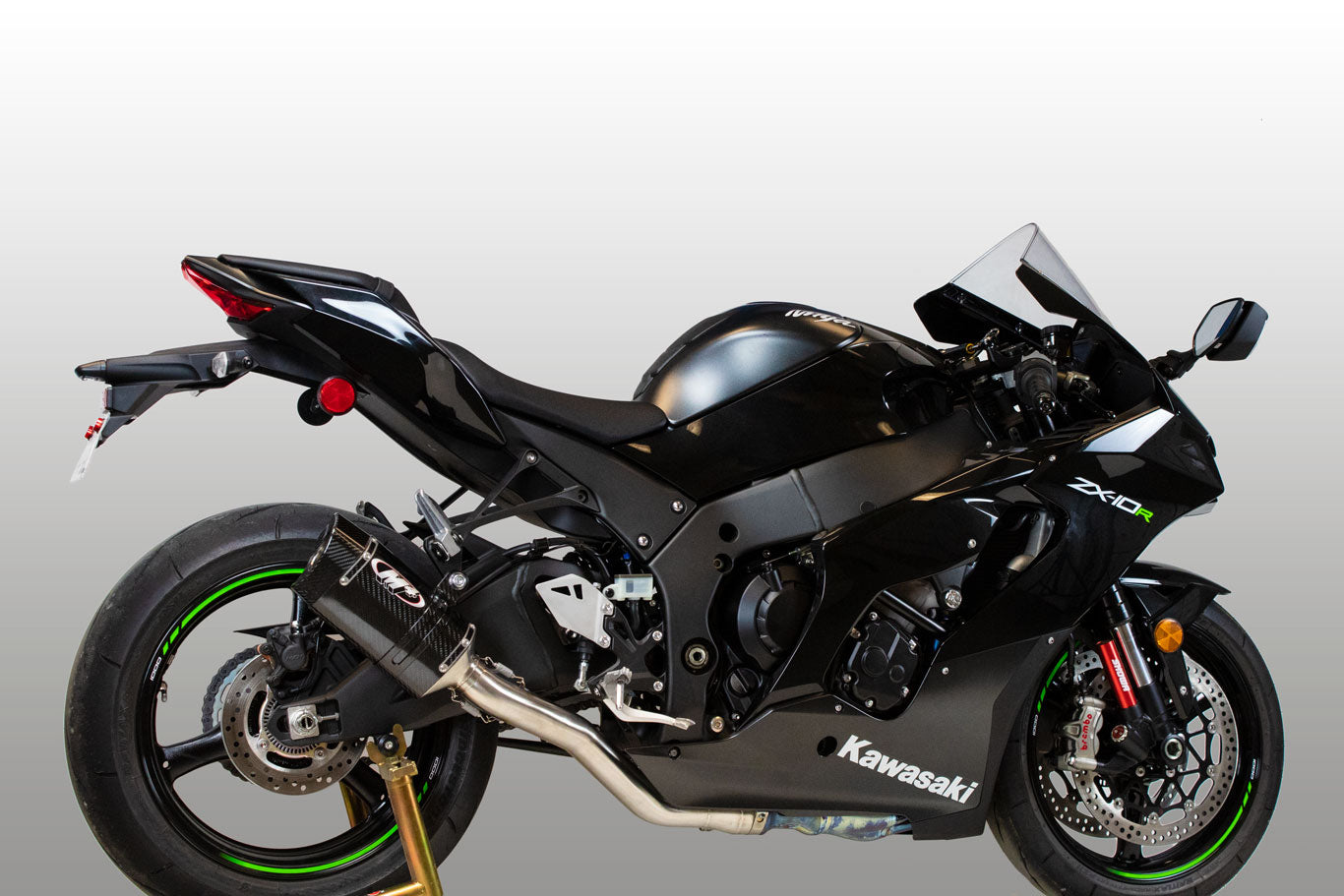 M4 Exhaust 2021-2026 Kawasaki ZX-10R Slip-On Tech1