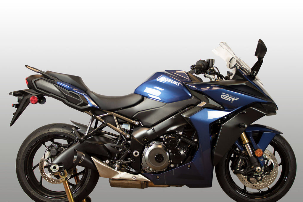 M4 Exhaust 2021-2026 Suzuki GSX-S1000 Slip-On GP19 Black
