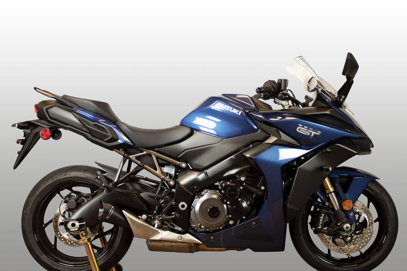 M4 Exhaust 2021-2026 Suzuki GSX-S1000 Slip-On GP19 Black