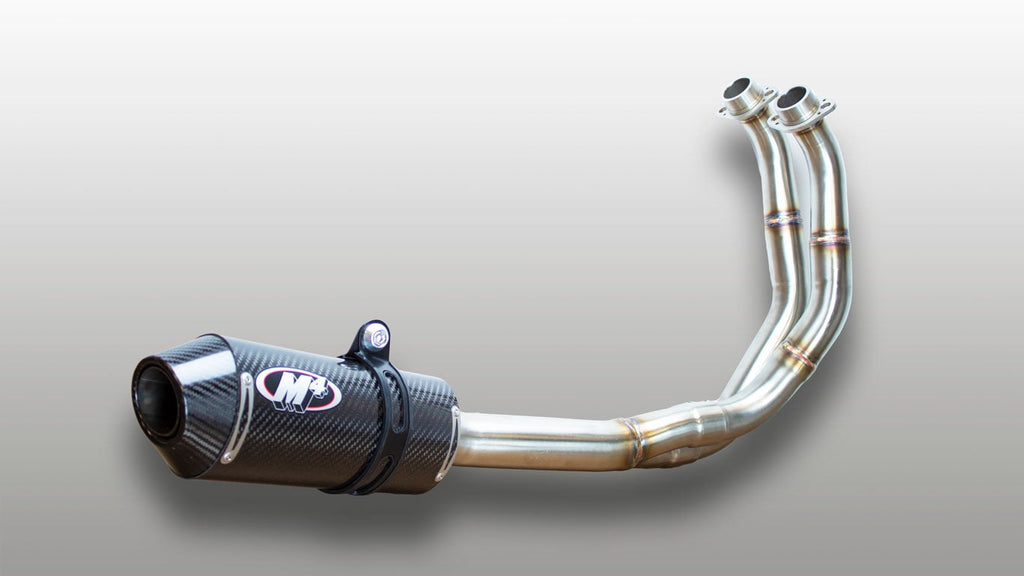 M4 Exhaust 2021-2026 Yamaha R7 Full System Carbon Canister