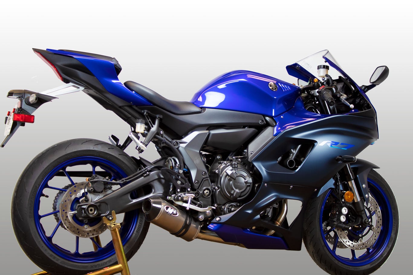 M4 Exhaust 2021-2026 Yamaha R7 Full System Titanium Canister