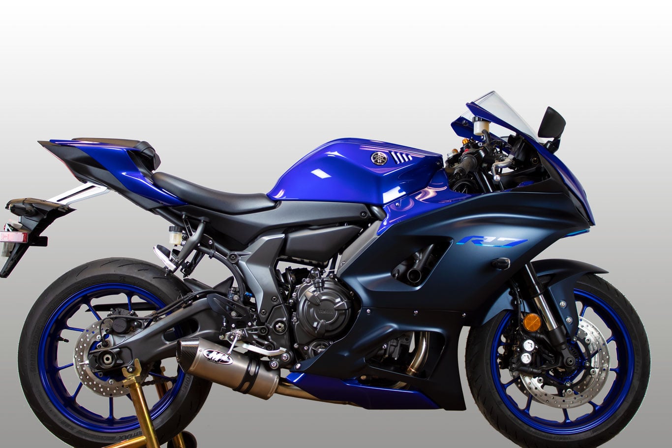 M4 Exhaust 2021-2026 Yamaha R7 Full System Titanium Canister
