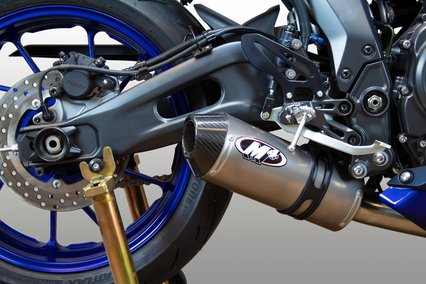 M4 Exhaust 2021-2026 Yamaha R7 Full System Titanium Canister