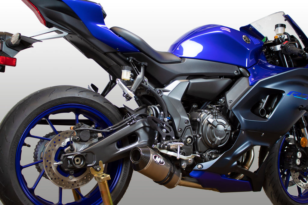 M4 Exhaust 2021-2026 Yamaha R7 Full System Titanium Canister