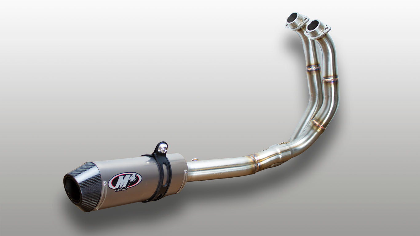 M4 Exhaust 2021-2026 Yamaha R7 Full System Titanium Canister