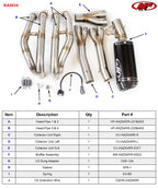 M4 Exhaust 2023-2026 Kawasaki ZX-4RR Full System Street Slayer X96