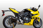 M4 Exhaust 2023-2026 Suzuki GSX-8S/R Full System Scalene Carbon Canister