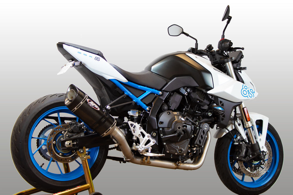 M4 Exhaust 2023-2026 Suzuki GSX-8S/R Race Full System Scalene Carbon Canister