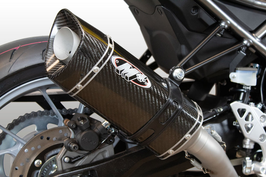 M4 Exhaust 2023-2026 Suzuki GSX-8S/R Race Full System Scalene Carbon Canister