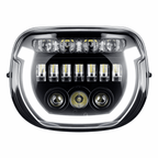 Eagle Lights LED Headlight Kit for 2023 - 2026 Harley-Davidson® Street Glide with Halo Ring