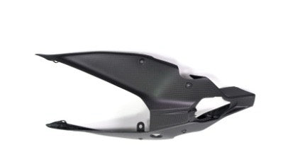 Matte carbon fiber rear undertray for Ducati Panigale V4, V4 S and V4 R