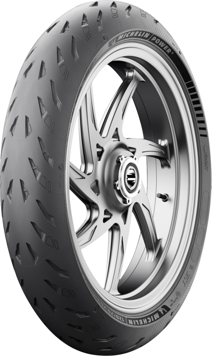Michelin Power 5 Tire - Front - 120/70ZR17 - (58W)
