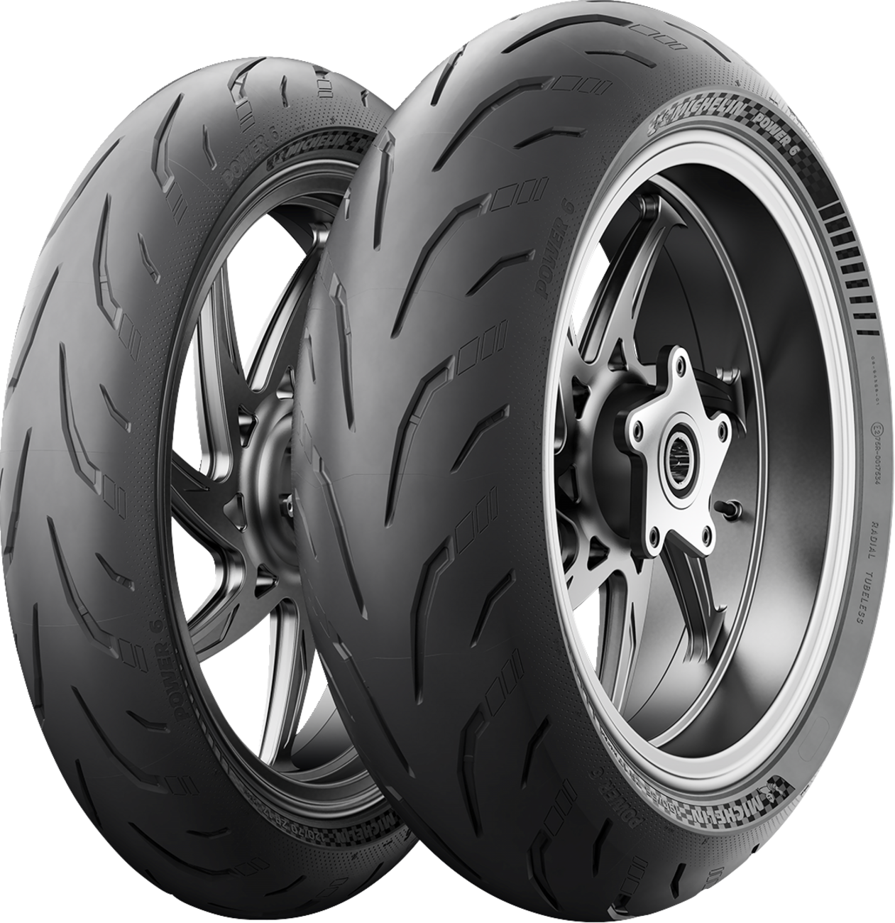 Michelin Power 6 Tire - Rear - 140/70ZR17 - (66W)