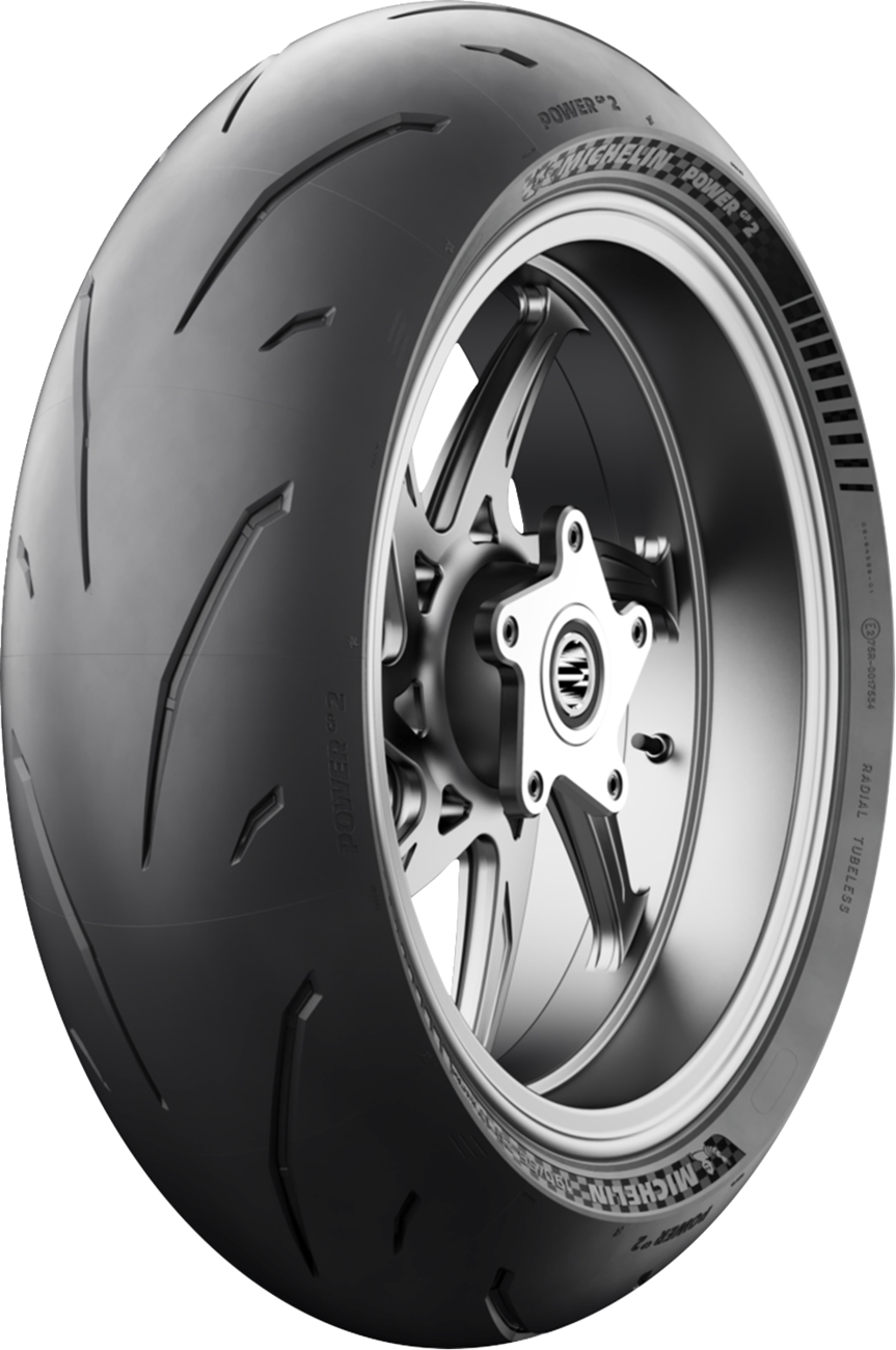 Michelin Power GP2 Tire - Rear - 180/55ZR17 - (73W)