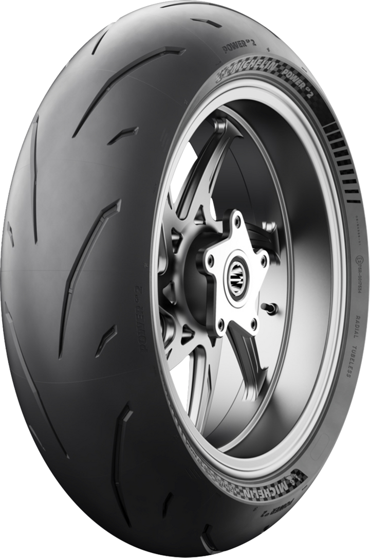 Michelin Power GP2 Tire - Rear - 180/55ZR17 - (73W)