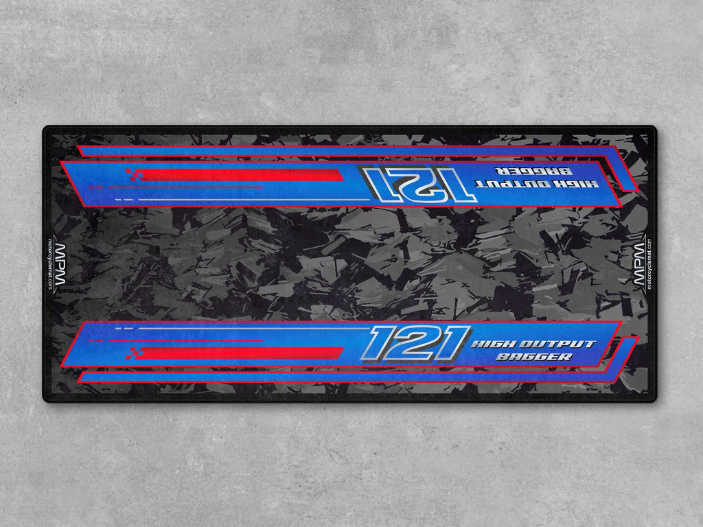 MPM Motorcycle Mat for Touring Motorcycle "High Output Bagger" - MM4287