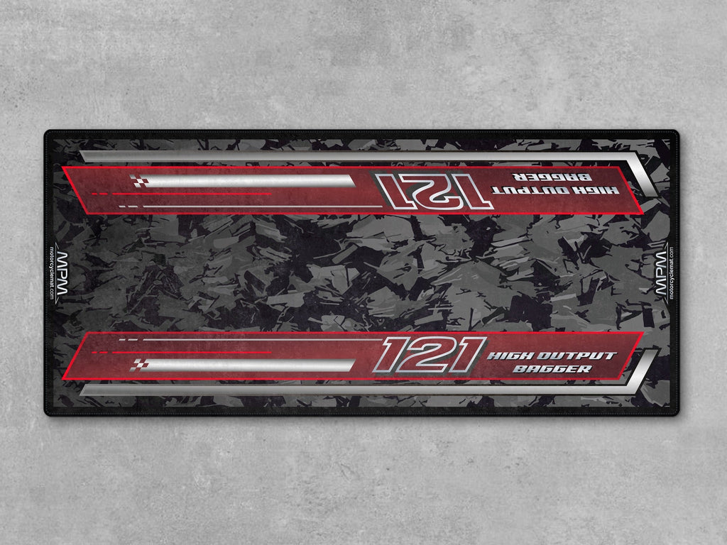 MPM Motorcycle Mat for Touring Motorcycle "High Output Bagger" - MM4287
