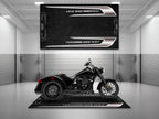 MPM Motorcycle Mat for Trike Motorcycle "Let Yourself Go Free" - MM4322