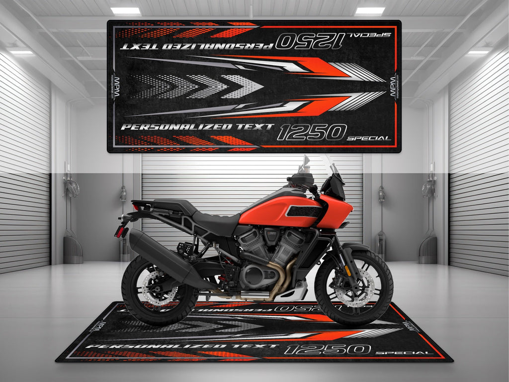 MPM Motorcycle Mat for Adventure Motorcycle "Ride Beyond What You Know" - MM4324