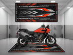 MPM Motorcycle Mat for Adventure Motorcycle "Ride Beyond What You Know" - MM4324