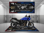 MPM Motorcycle Mat for Adventure Motorcycle "Ride Until The City Feels Small" - MM4325