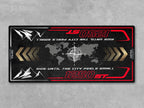 MPM Motorcycle Mat for Adventure Motorcycle "Ride Until The City Feels Small" - MM4325
