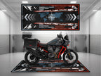 MPM Motorcycle Mat for Adventure Motorcycle "Ride Discover Make it Yours" - MM4327