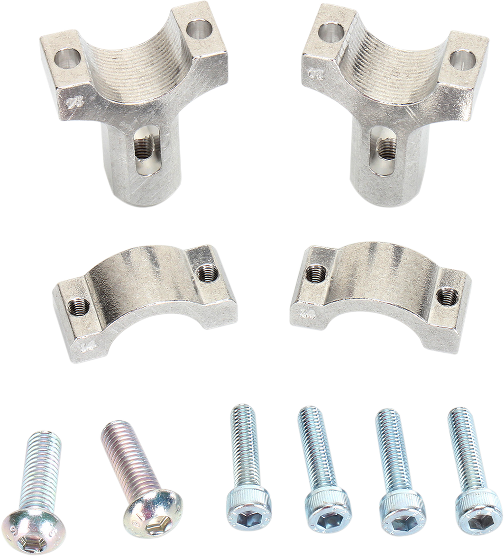 MOOSE OFFROAD 1-1/8" Mount Clamps for Aluminum Handguards