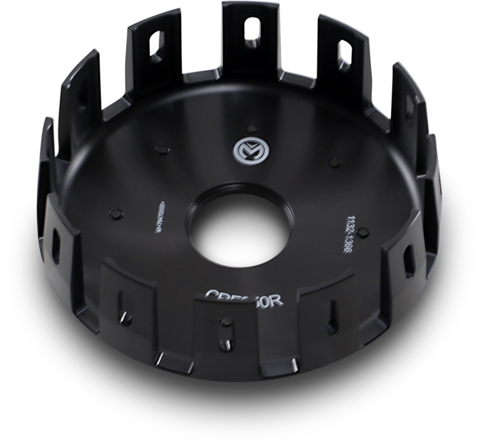 MOOSE OFFROAD Billet Clutch Basket With Cushions