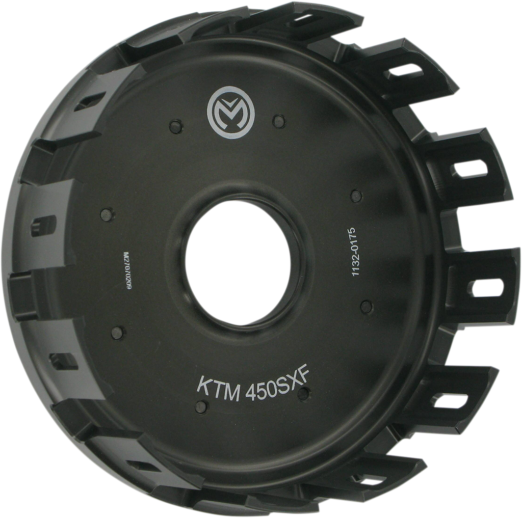 MOOSE OFFROAD Billet Clutch Basket With Cushions
