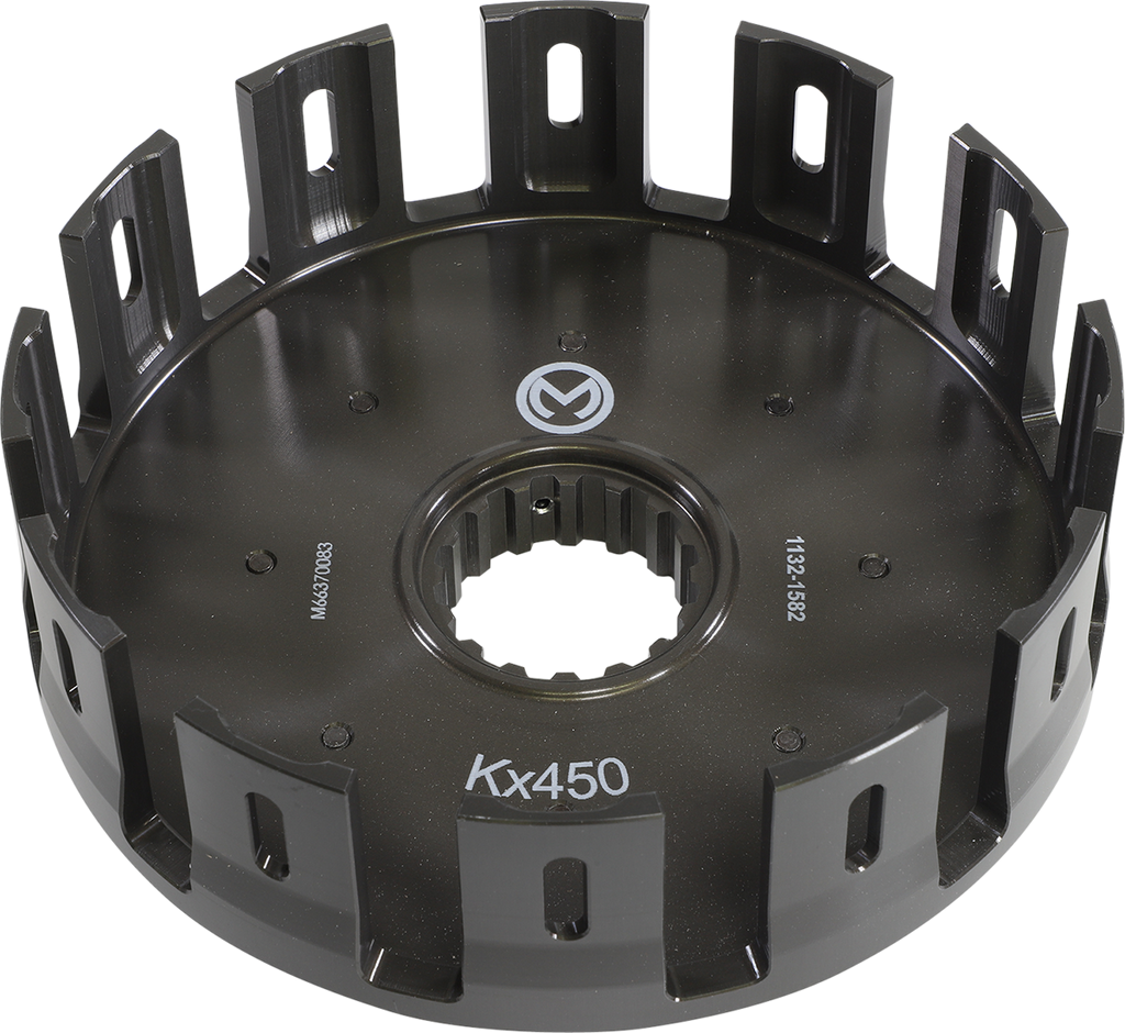 MOOSE OFFROAD Billet Clutch Basket With Cushions