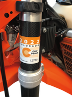 MOOSE OFFROAD Clip-On Registration Holder - 0412-0547