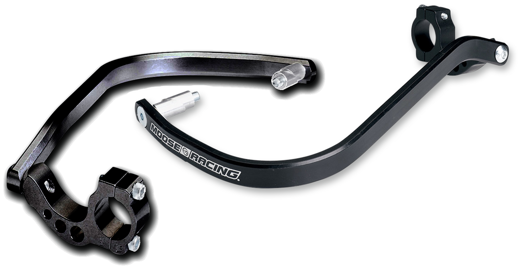 MOOSE OFFROAD Contour Handguards — Contour/Mika - Contour Handguards / MIKA Hybrid / 7/8"/1-1/8" / Black 0635-1254