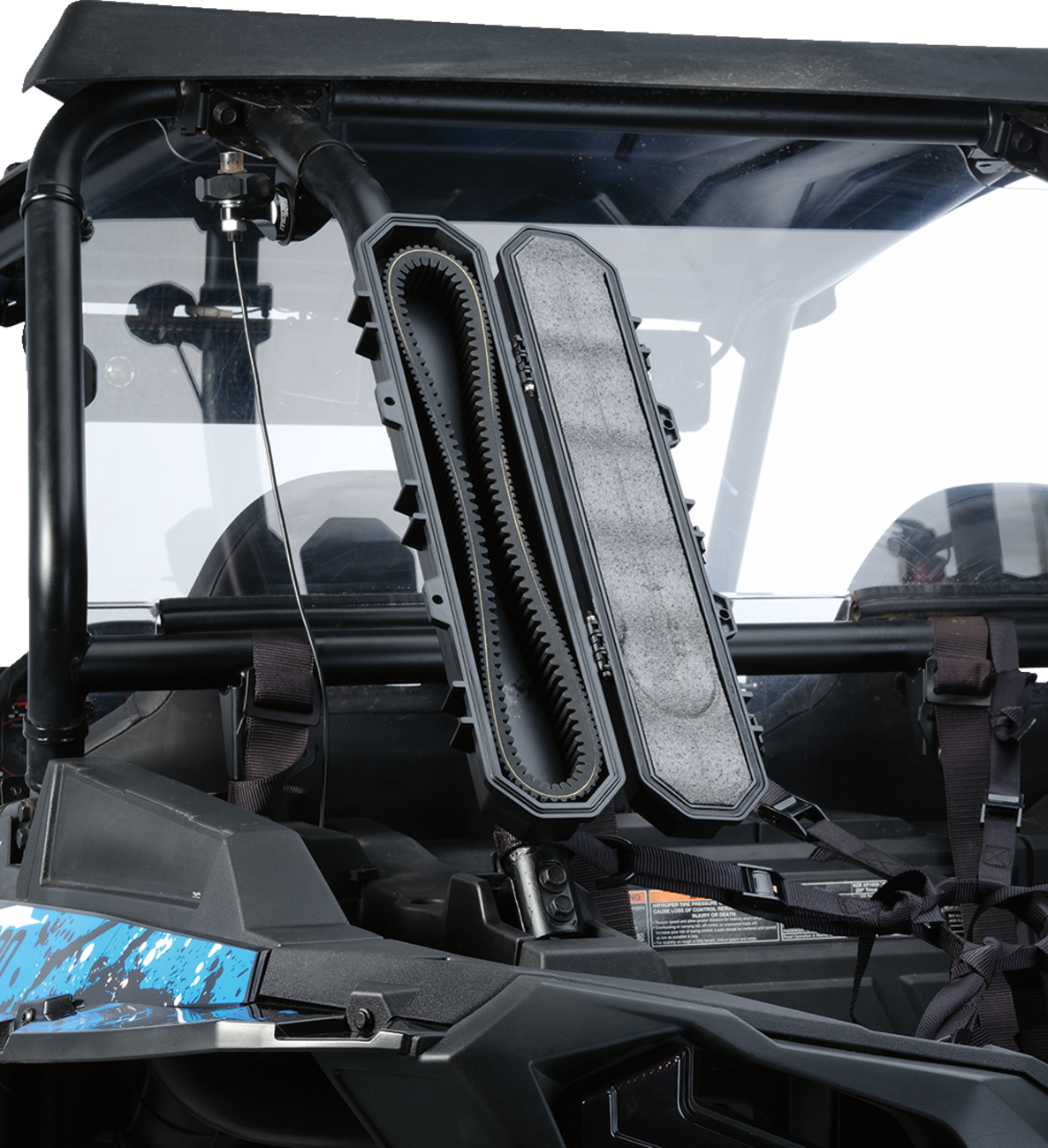 MOOSE OFFROAD Drive Belt Storage Case with Mounting Hardware - 1142-1026