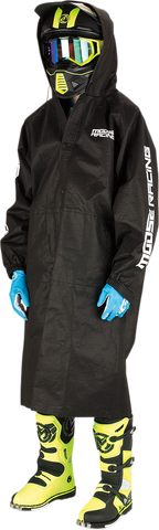 MOOSE OFFROAD Mud Coat - Mud Rainsuit Coat / Black / S/M 2854-0303