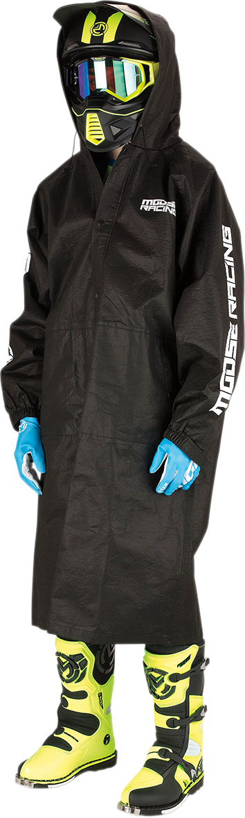 MOOSE OFFROAD Mud Coat - Mud Rainsuit Coat / Black / S/M 2854-0303