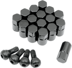 MOOSE OFFROAD Replacement ATV/UTV Wheel Lug Nuts with Valve Stems
