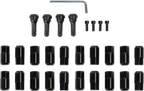 MOOSE OFFROAD Replacement ATV/UTV Wheel Lug Nuts with Valve Stems