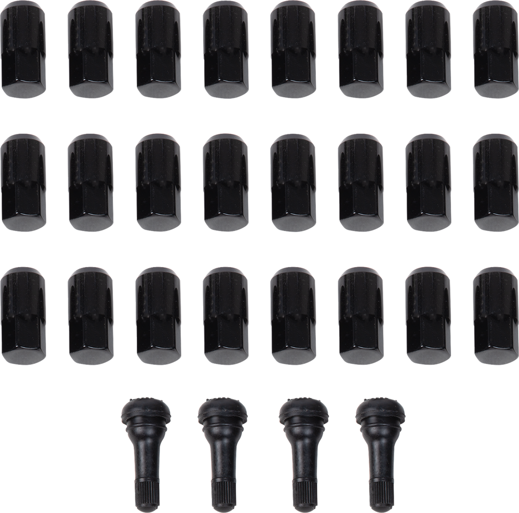 MOOSE OFFROAD Replacement ATV/UTV Wheel Lug Nuts with Valve Stems