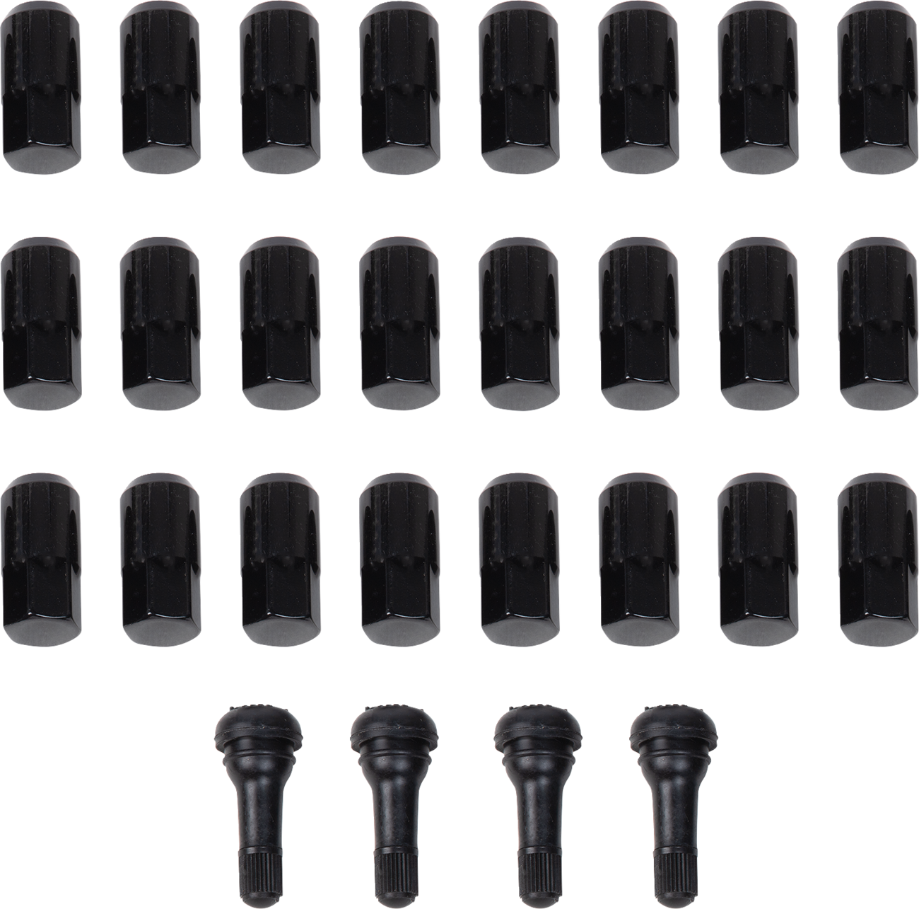 MOOSE OFFROAD Replacement ATV/UTV Wheel Lug Nuts with Valve Stems