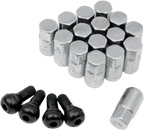 MOOSE OFFROAD Replacement ATV/UTV Wheel Lug Nuts with Valve Stems