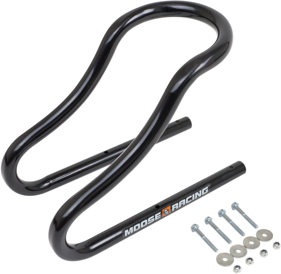 MOOSE OFFROAD Sport Wheel Chock - Wheel Chock / Permanent / Sport / Black / 5" 3911-0051
